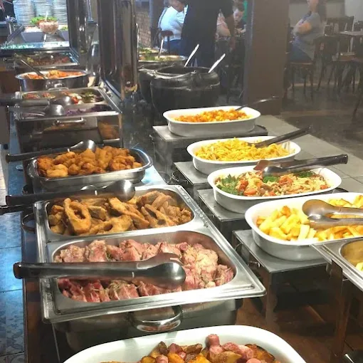 Carnes do buffet
